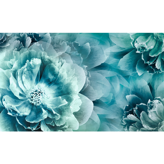 Papel pintado panorámico - Flores