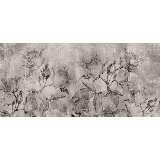 Papel pintado panorámico - Flores