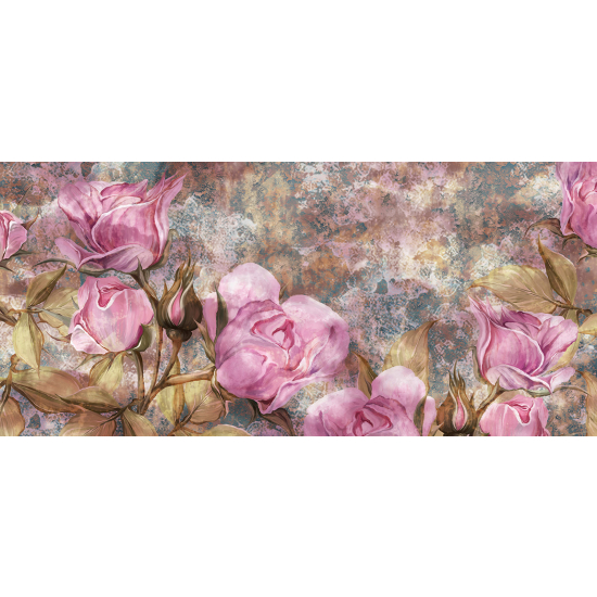 Papel pintado panorámico - Flores
