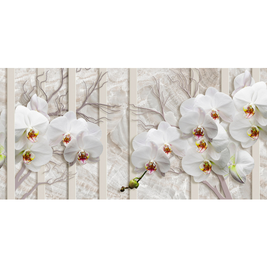 Papel pintado panorámico - Flores