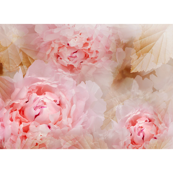 Papel pintado panorámico - Flores