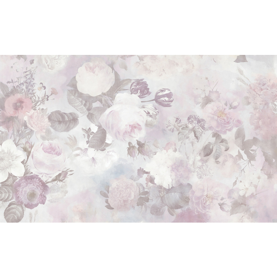 Papel pintado panorámico - Flores