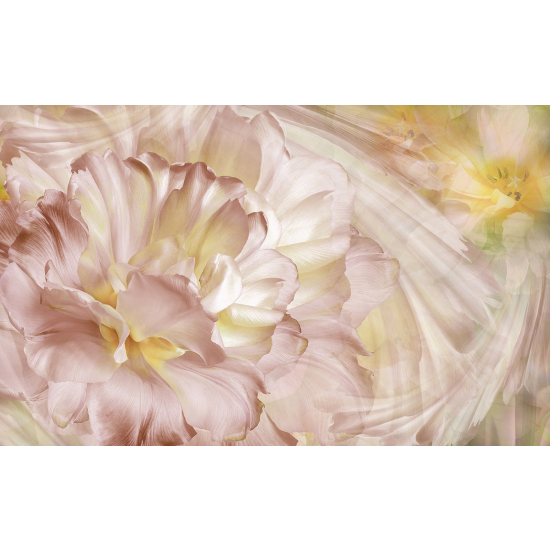 Papel pintado panorámico - Flores