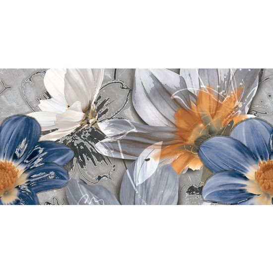 Papel pintado panorámico - Flores