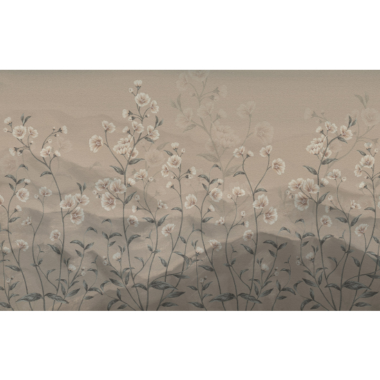 Papel pintado panorámico - Flores