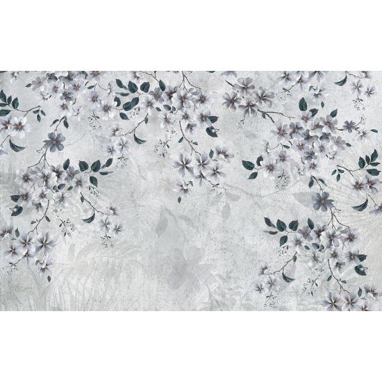 Papel pintado panorámico - Flores