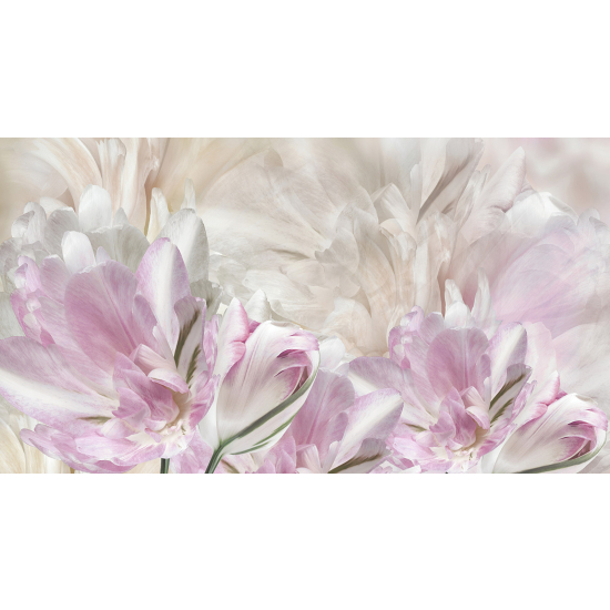 Papel pintado panorámico - Flores
