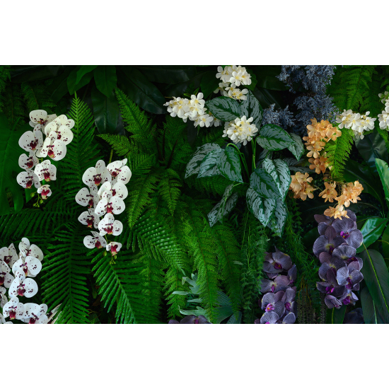 Papel pintado panorámico - Flores