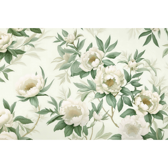 Papel pintado panorámico - Flores