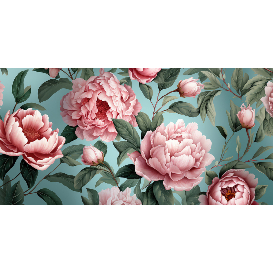 Papel pintado panorámico - Flores