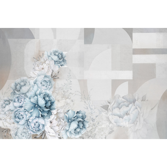 Papel pintado panorámico - Flores