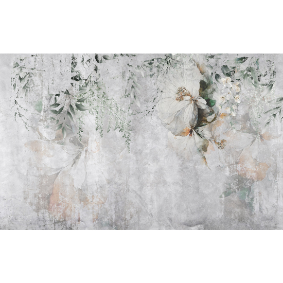 Papel pintado panorámico - Flores