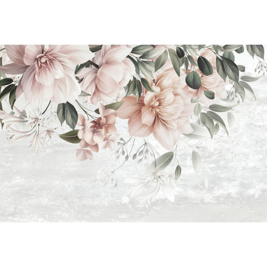 Papel pintado panorámico - Flores
