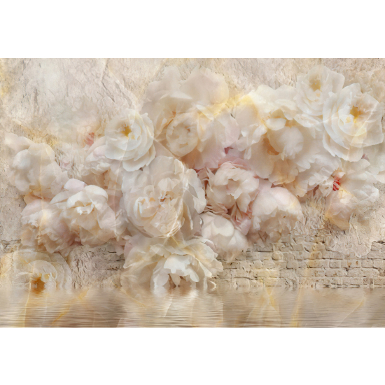Papel pintado panorámico - Flores