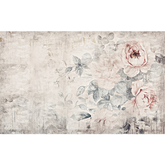 Papel pintado panorámico - Flores