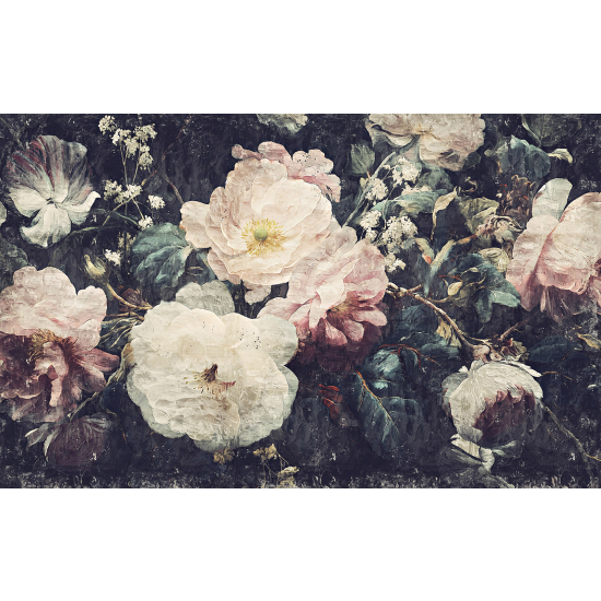 Papel pintado panorámico - Flores