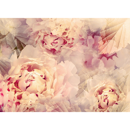 Papel pintado panorámico - Flores