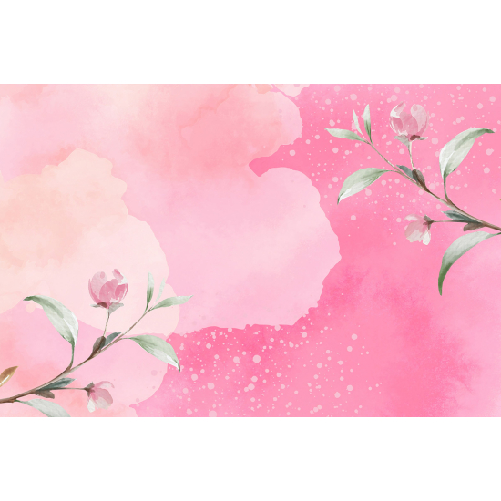 Papel pintado panorámico - Flores