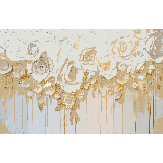 Papel pintado panorámico - Flores