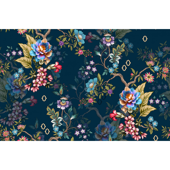 Papel pintado panorámico - Flores