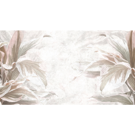 Papel pintado panorámico - Flores