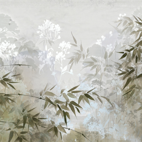 Papel pintado panorámico - Flores