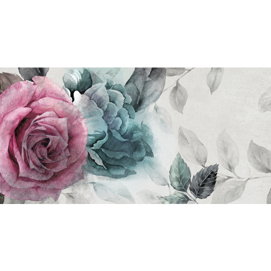 Papel pintado panorámico - Flores
