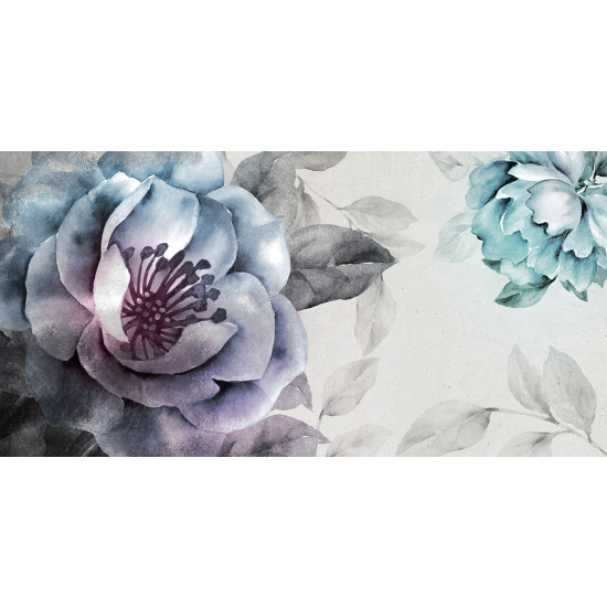 Papel pintado panorámico - Flores