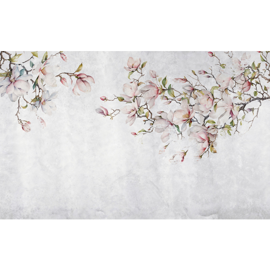 Papel pintado panorámico - Flores