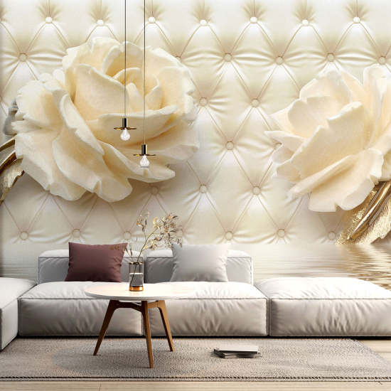 Papel pintado panorámico - Flores Capitones