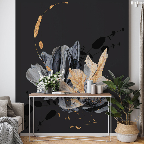 Papel pintado panorámico - Flores Diseño