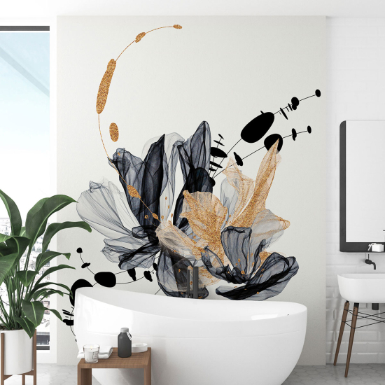 Papel pintado panorámico - Flores Diseño