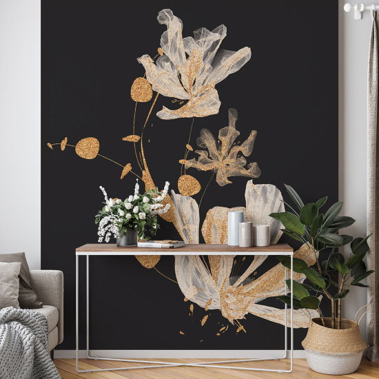 Papel pintado panorámico - Flores Diseño