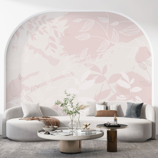 Papel pintado panorámico - Flores Diseño