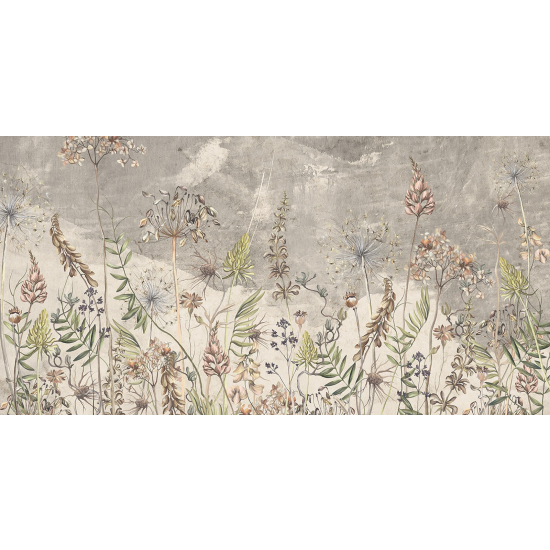 Papel pintado panorámico - Flores Silvestres