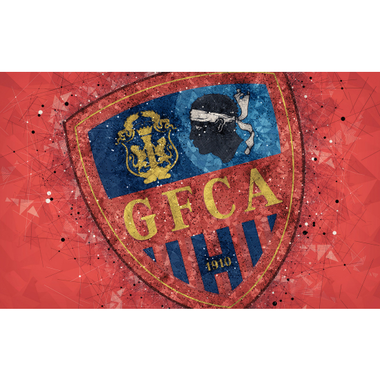 Papel pintado panorámico Foot / Fútbol - GFCA - Gazélec Fútbol Club Aiacciu