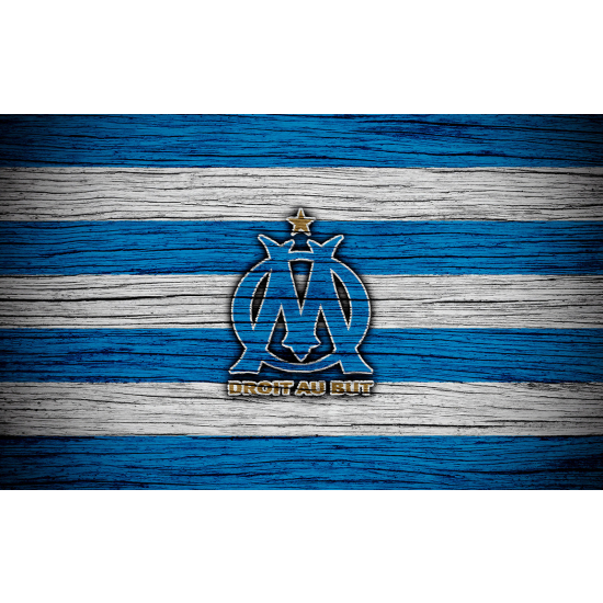 Papel pintado panorámico Foot / Fútbol - OM - Olympique de Marsella