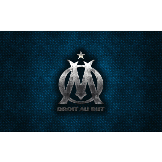Papel pintado panorámico Foot / Fútbol - OM - Olympique de Marsella