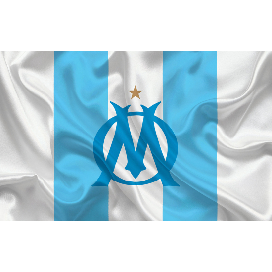 Papel pintado panorámico Foot / Fútbol - OM - Olympique de Marsella