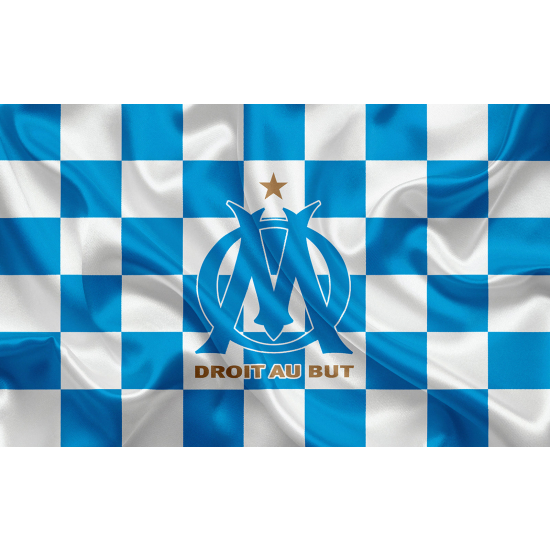 Papel pintado panorámico Foot / Fútbol - OM - Olympique de Marsella