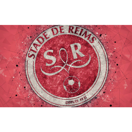 Papel pintado panorámico Foot / Fútbol - SR - Estadio de Reims
