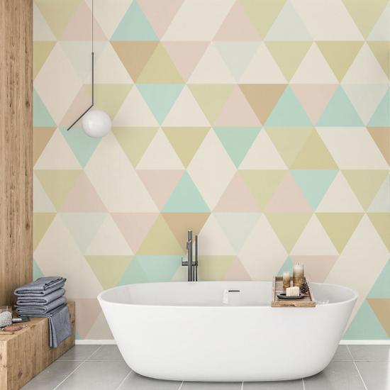 Papel pintado panorámico - Formas Geométricas