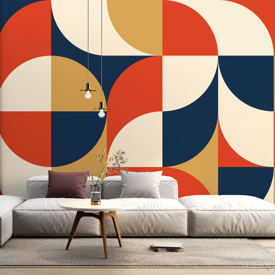 Papel pintado panorámico - Formas Geométricas