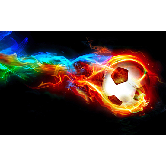 Papel pintado panorámico Fútbol / Balón de fútbol - Balón de fútbol