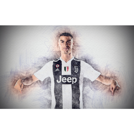 Papel pintado panorámico Fútbol - Jugador de Fútbol
