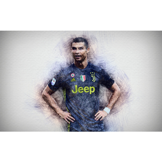 Papel pintado panorámico Fútbol - Jugador de Fútbol