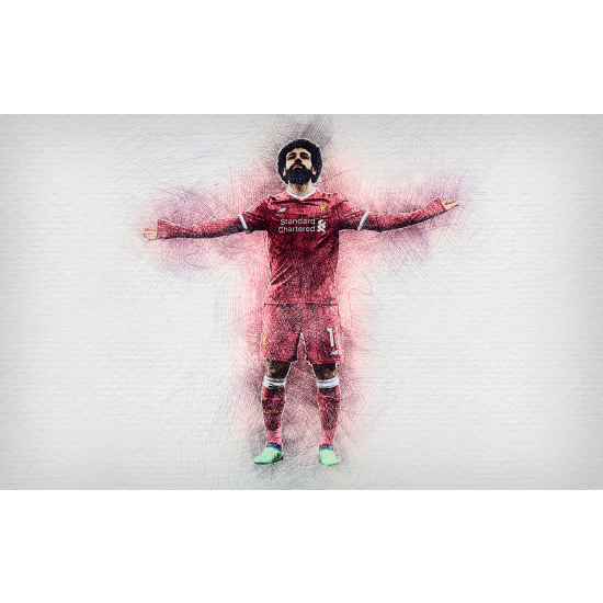Papel pintado panorámico Fútbol - Jugador de Fútbol
