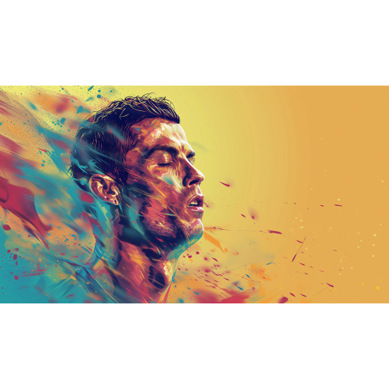 Papel pintado panorámico Fútbol - Jugador de Fútbol