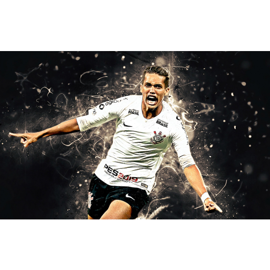 Papel pintado panorámico Fútbol - Jugador de Fútbol