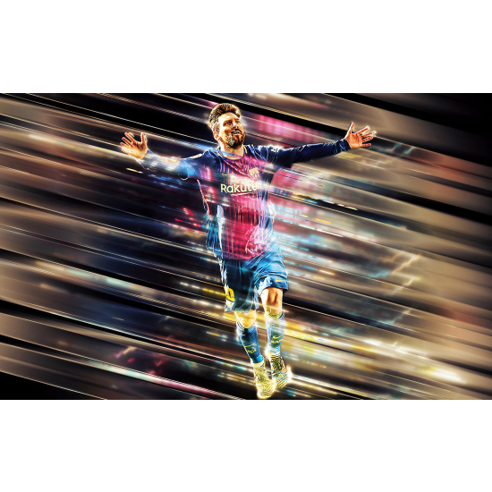 Papel pintado panorámico Fútbol - Jugador de Fútbol